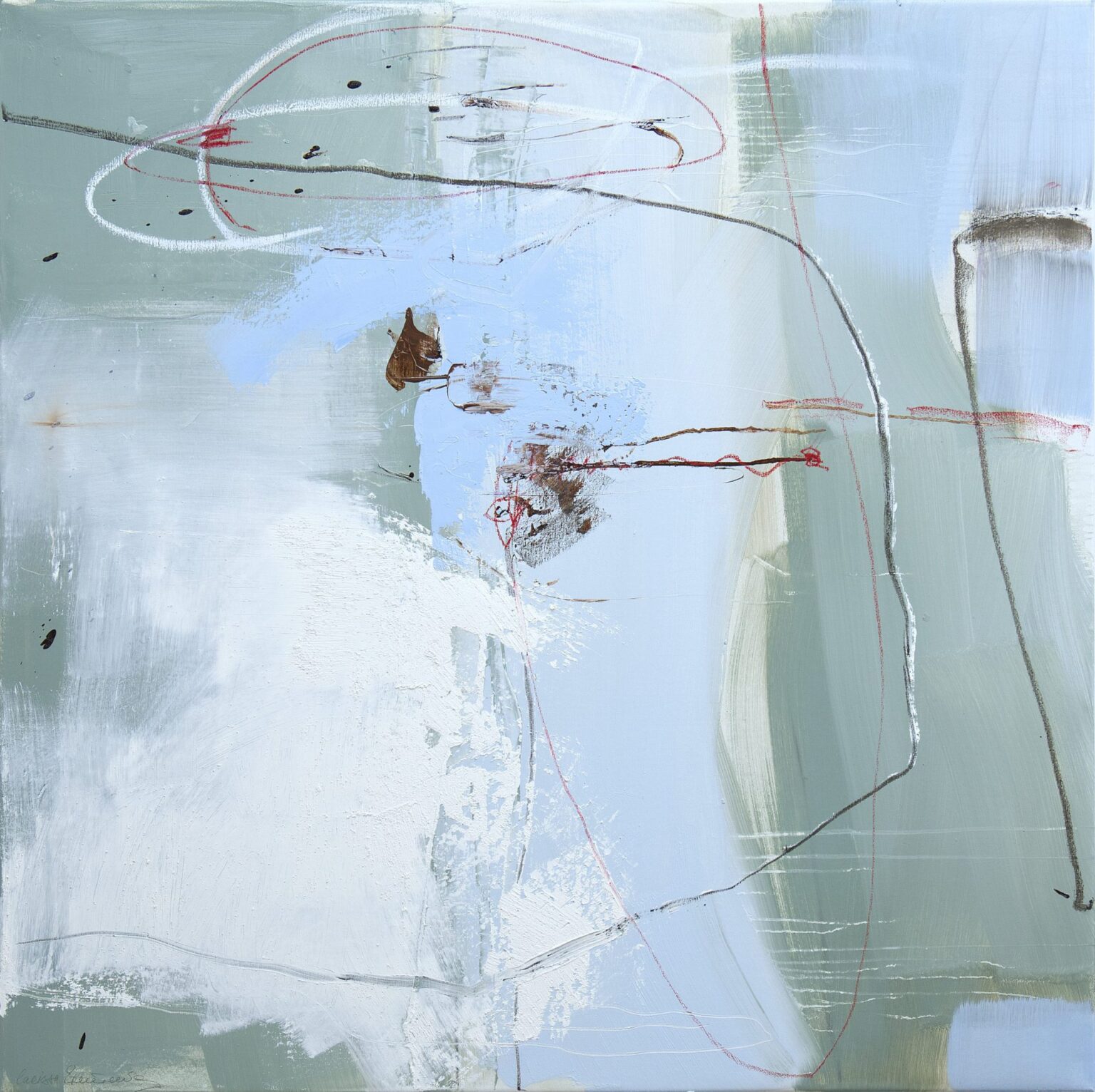 The everythingness of everything, 120 x 120 cm