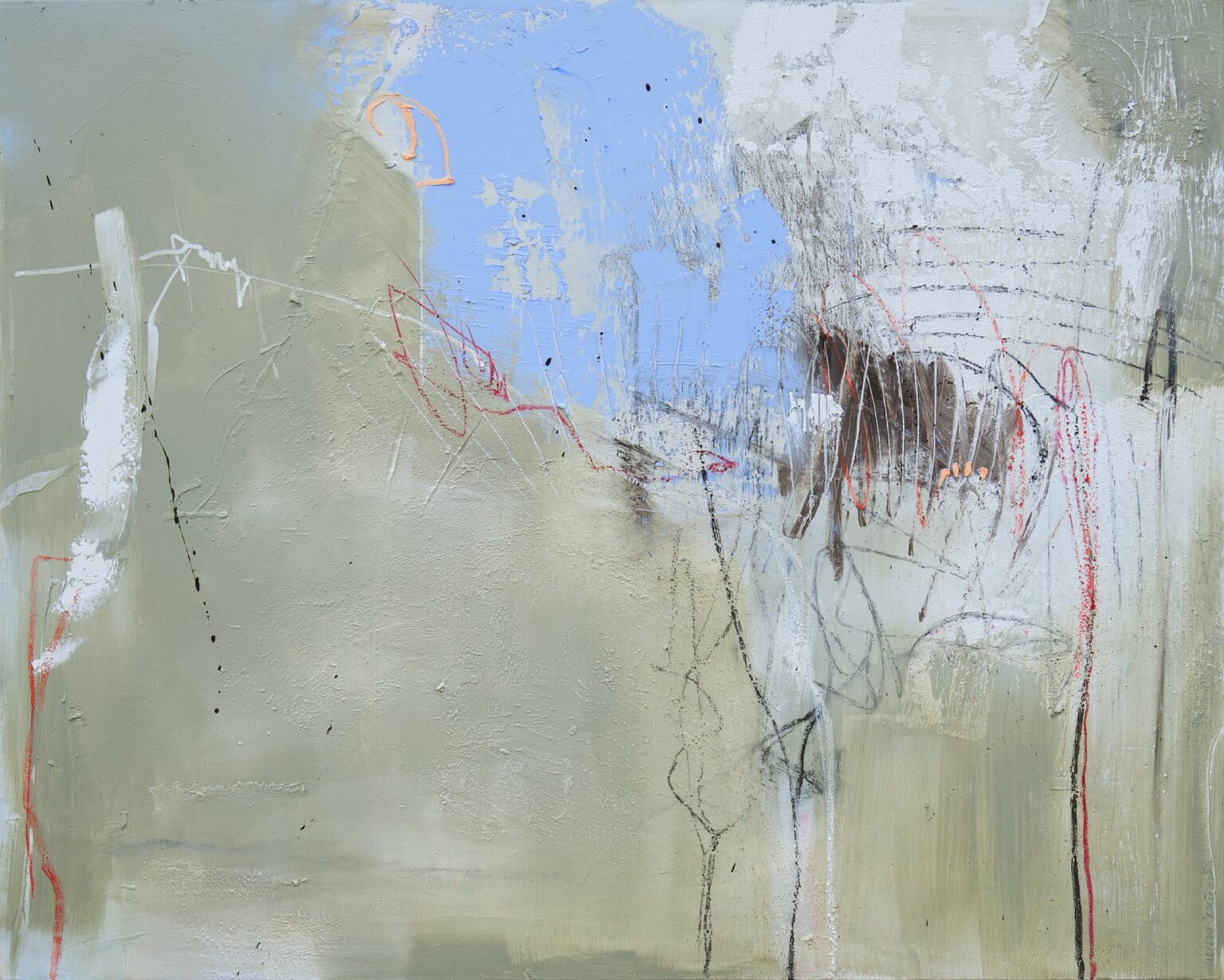 My head is empty and I don’t care, 122 x 152.5 cm