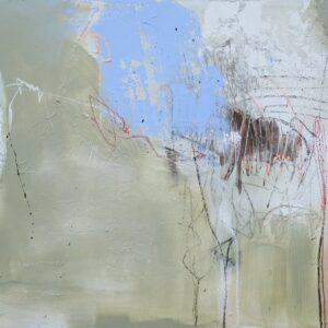 My head is empty and I don’t care, oil on canvas by Larissa Eremeeva