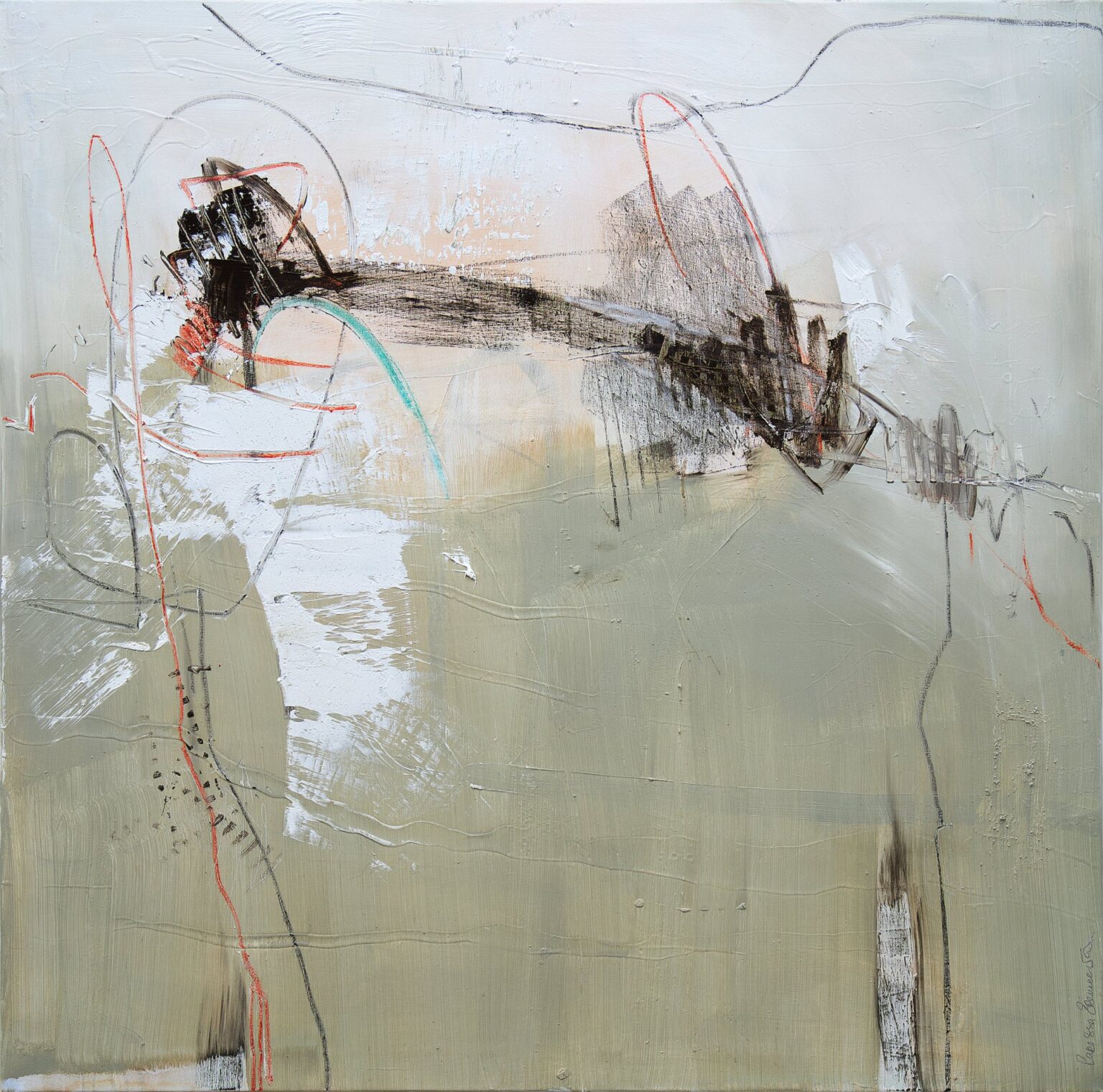 She didn’t have a thing to wear, 120 x 120 cm