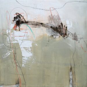 She didn’t have a thing to wear, oil on canvas by Larissa Eremeeva