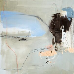 It seemed like I might just be able to fly, oil on canvas by Larissa Eremeeva