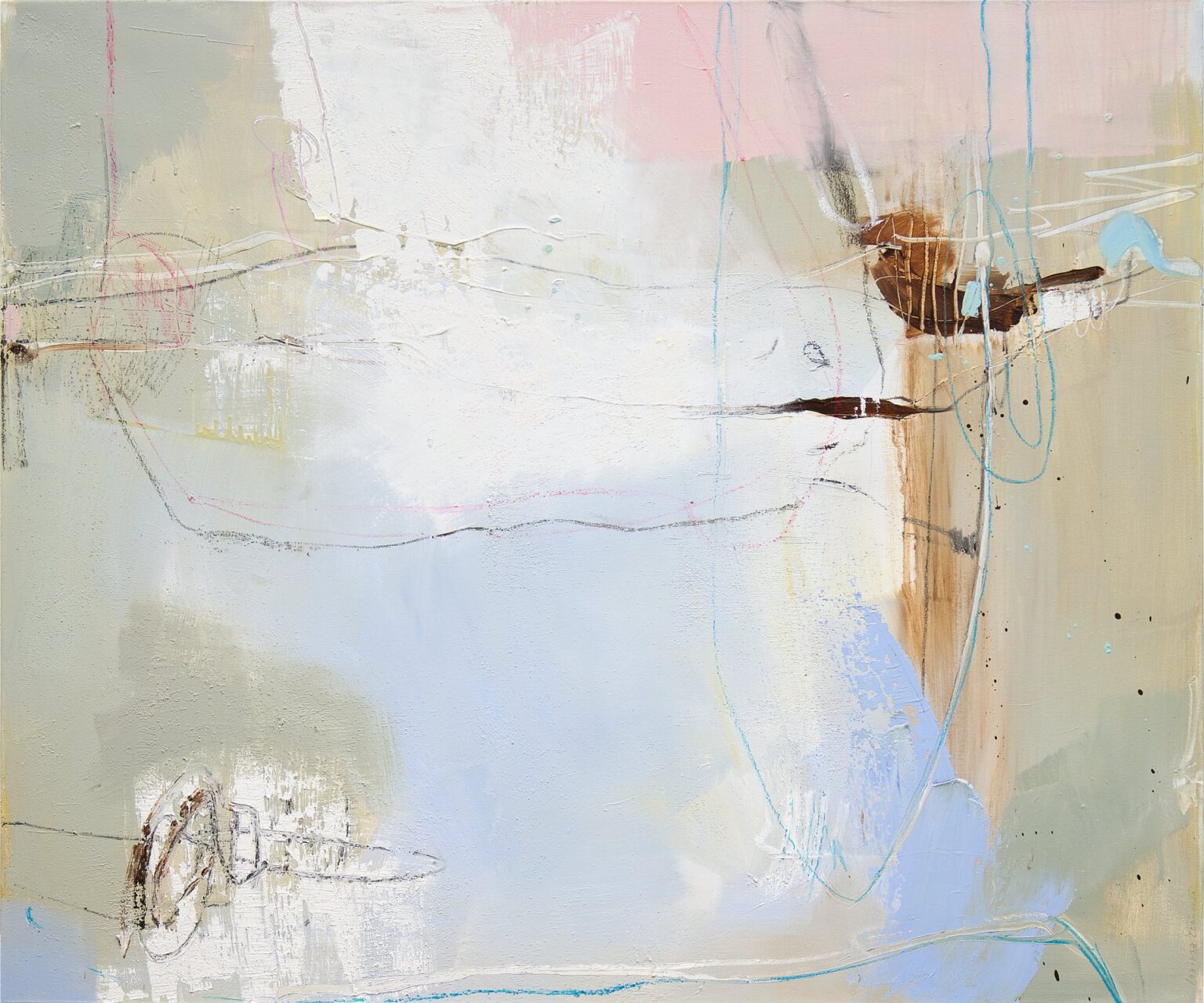 The wind is whispering a forgotten name, 152.5 x 183 cm