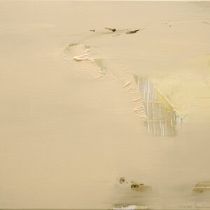 Entering the empty space n.1, oil on canvas by Larissa Eremeeva