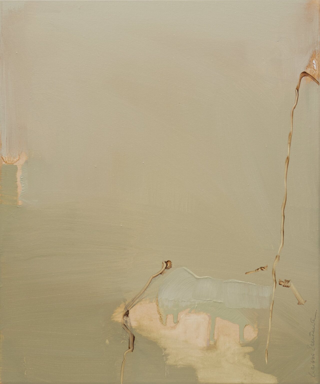 Entering the empty space #2, 60 x 50 cm