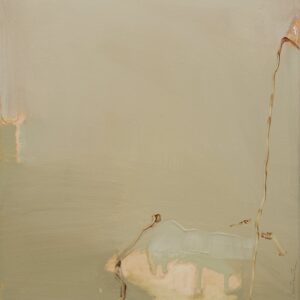 Entering the empty space n.2, oil on canvas by Larissa Eremeeva