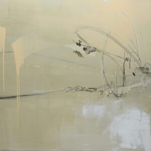 A smile took its place in the conversation, oil on canvas by Larissa Eremeeva