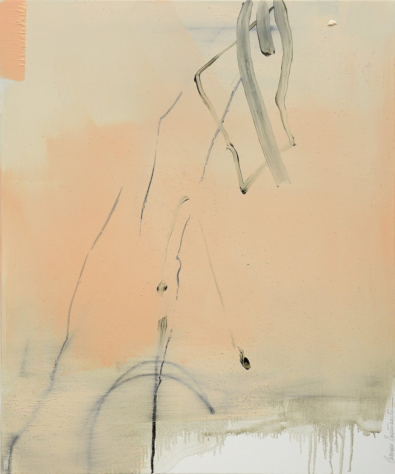 Do I dare to eat this plum?, 91.5 x 76 cm