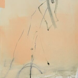 Do I dare to eat this plum?, oil on canvas by Larissa Eremeeva