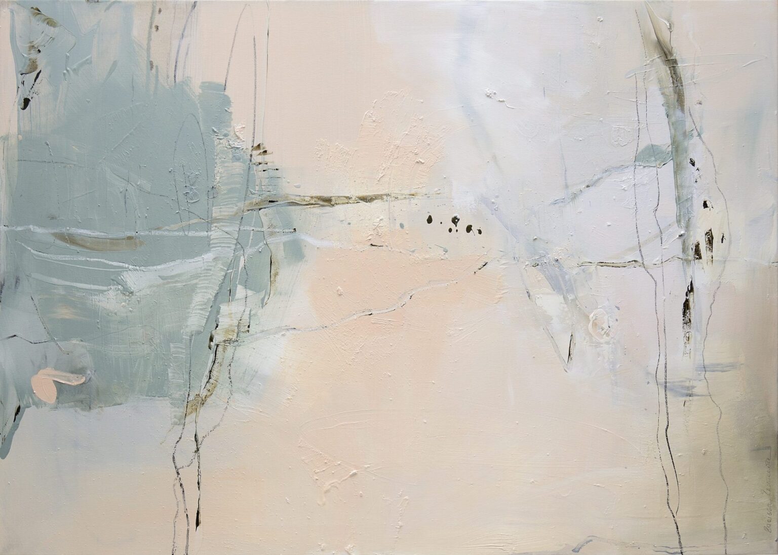 Should I stay in this frame of mind?, 100 x 140 cm