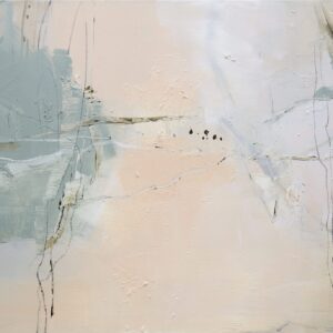 Should I stay in this frame of mind?, oil on canvas by Larissa Eremeeva