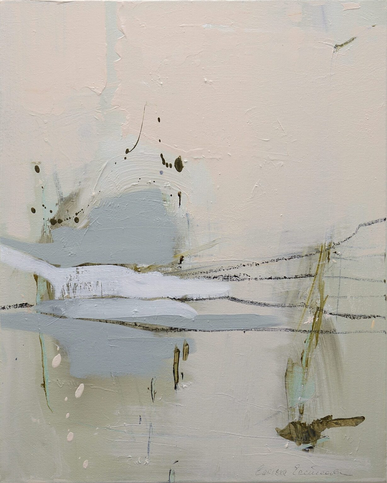Entering the empty space #22, 51 x 41 cm