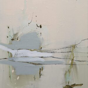 Entering the empty space n.22, oil on canvas by Larissa Eremeeva