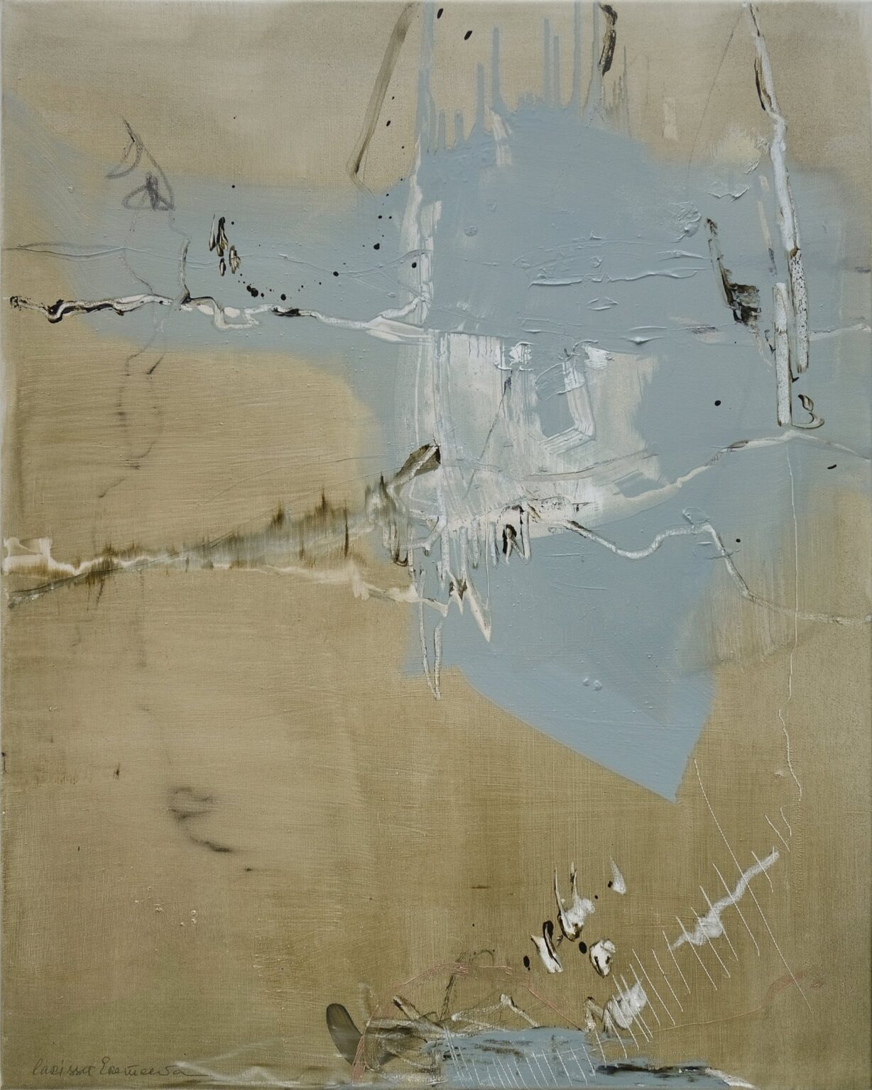 She was good til she was bad, 100 x 80 cm