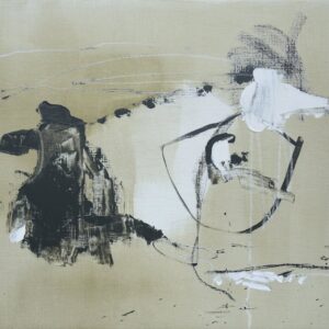 I doubt there is a golden egg, oil on canvas by Larissa Eremeeva