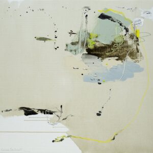 Face to face with a wholly different reality, oil on canvas by Larissa Eremeeva