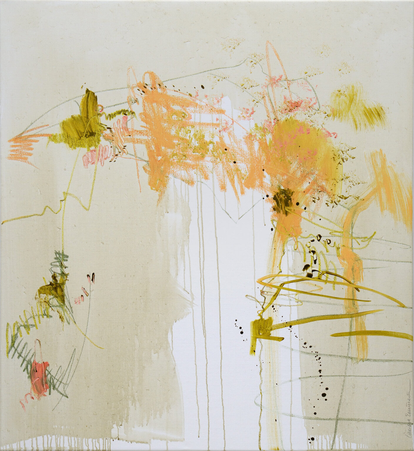 Sunny side, 120 x 110 cm