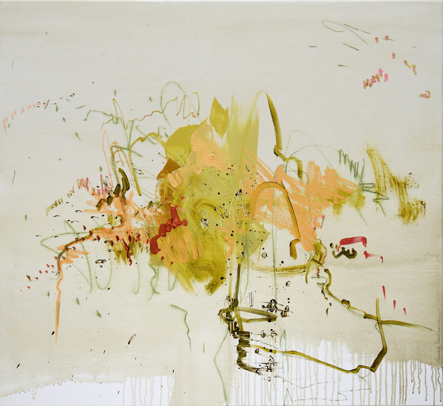 What’s the gauge?, 110 x 120 cm