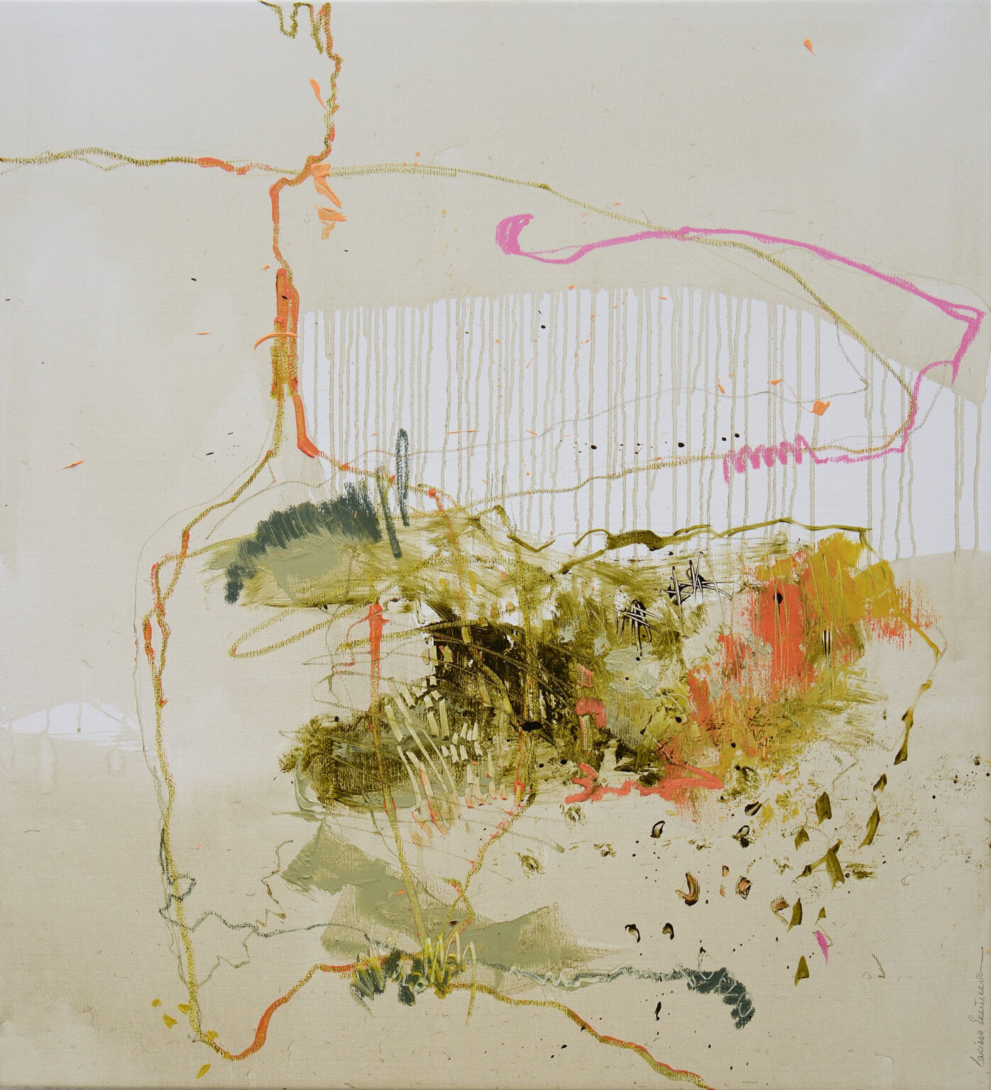 I could just sit here all day, 110 x 100 cm