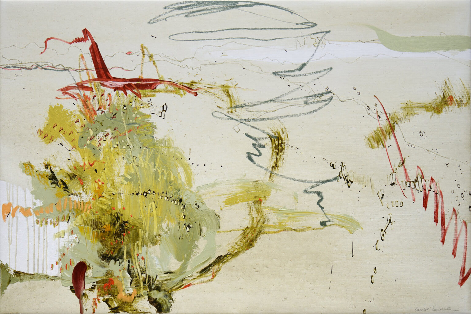 Skipping breakfast, as always, 100 x 150 cm