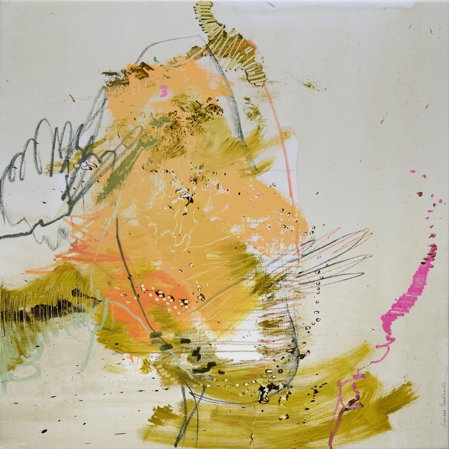 Only a fool despises tomato ketchup, 122 x 122 cm
