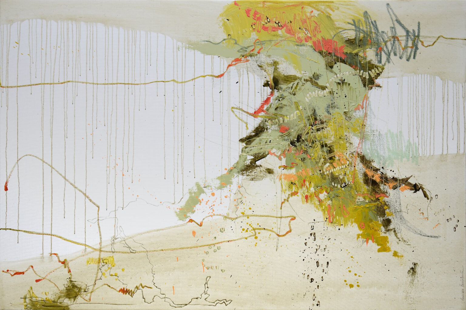 Everything went quiet, 122 x 183 cm