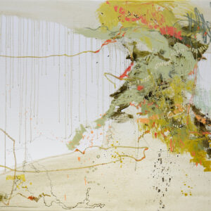 Everything went quiet, oil on canvas by Larissa Eremeeva