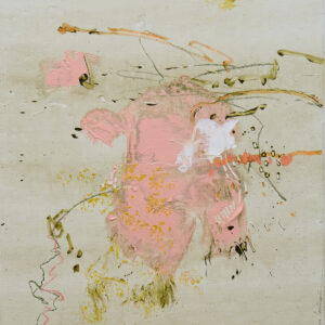 Taking it all with a grain of salt, oil on canvas by Larissa Eremeeva