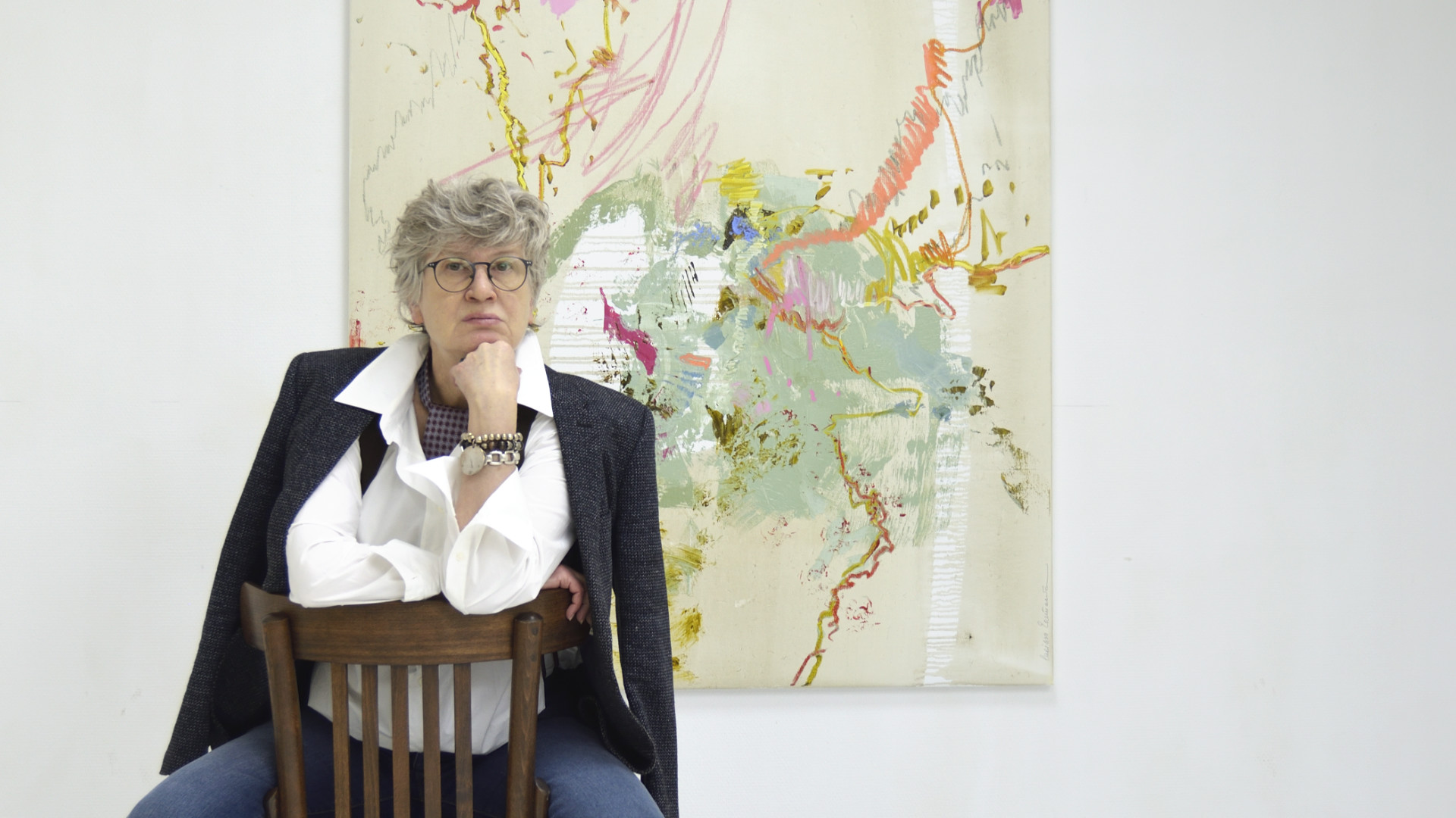 Larissa Eremeeva in her studio