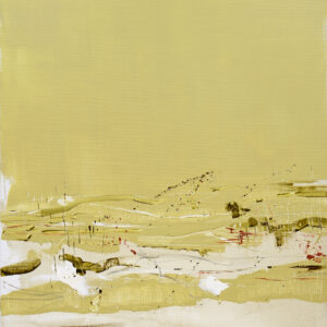 Echos of a place not yet seen, oil on canvas