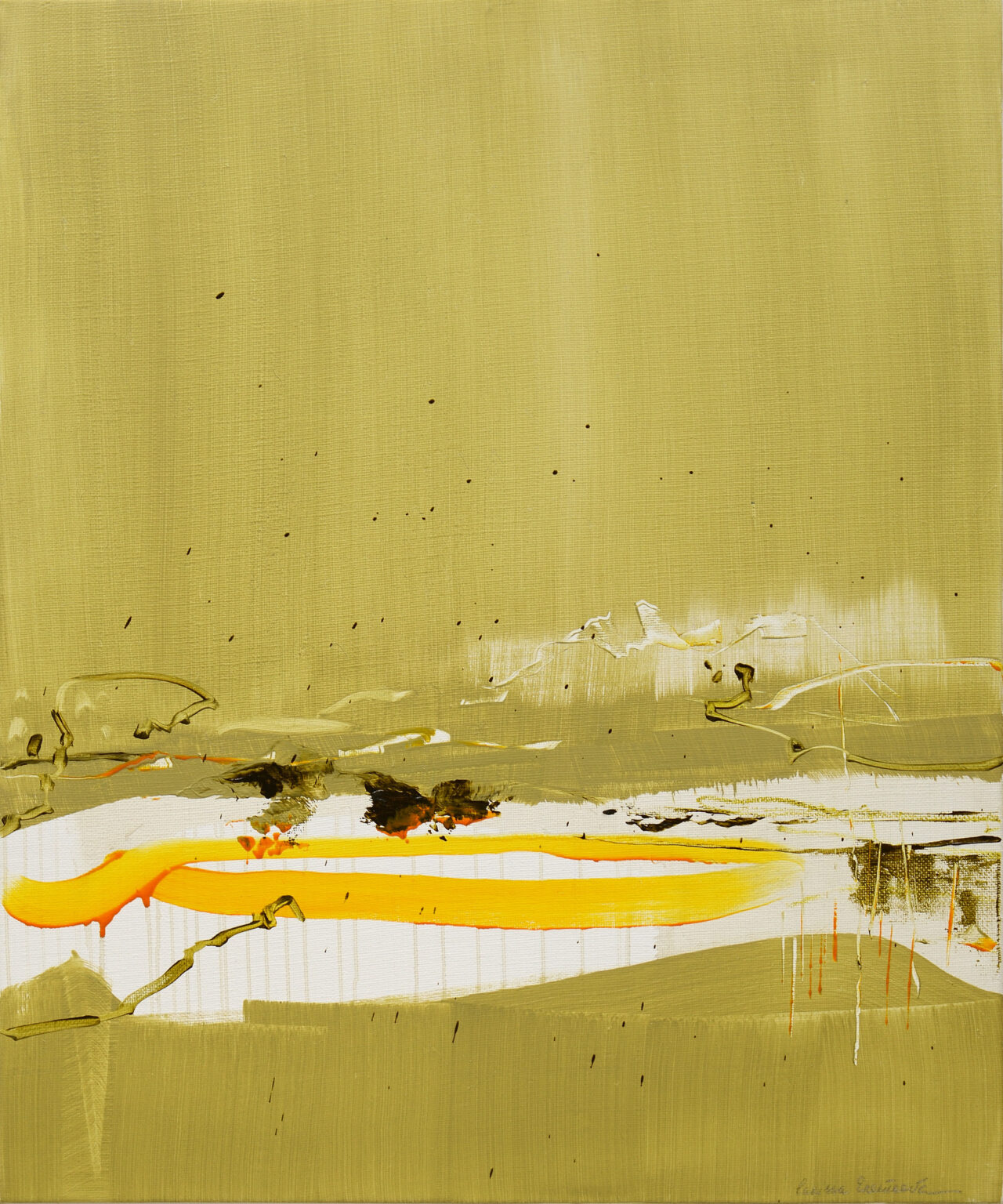 Field of almost, 91.5 x 76 cm