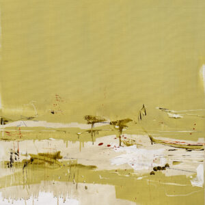 The stillness beyond, oil on canvas