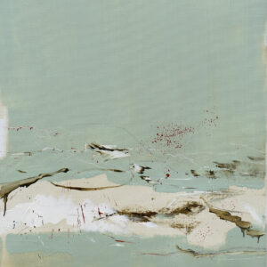 Where the sky forgets the earth, oil on canvas