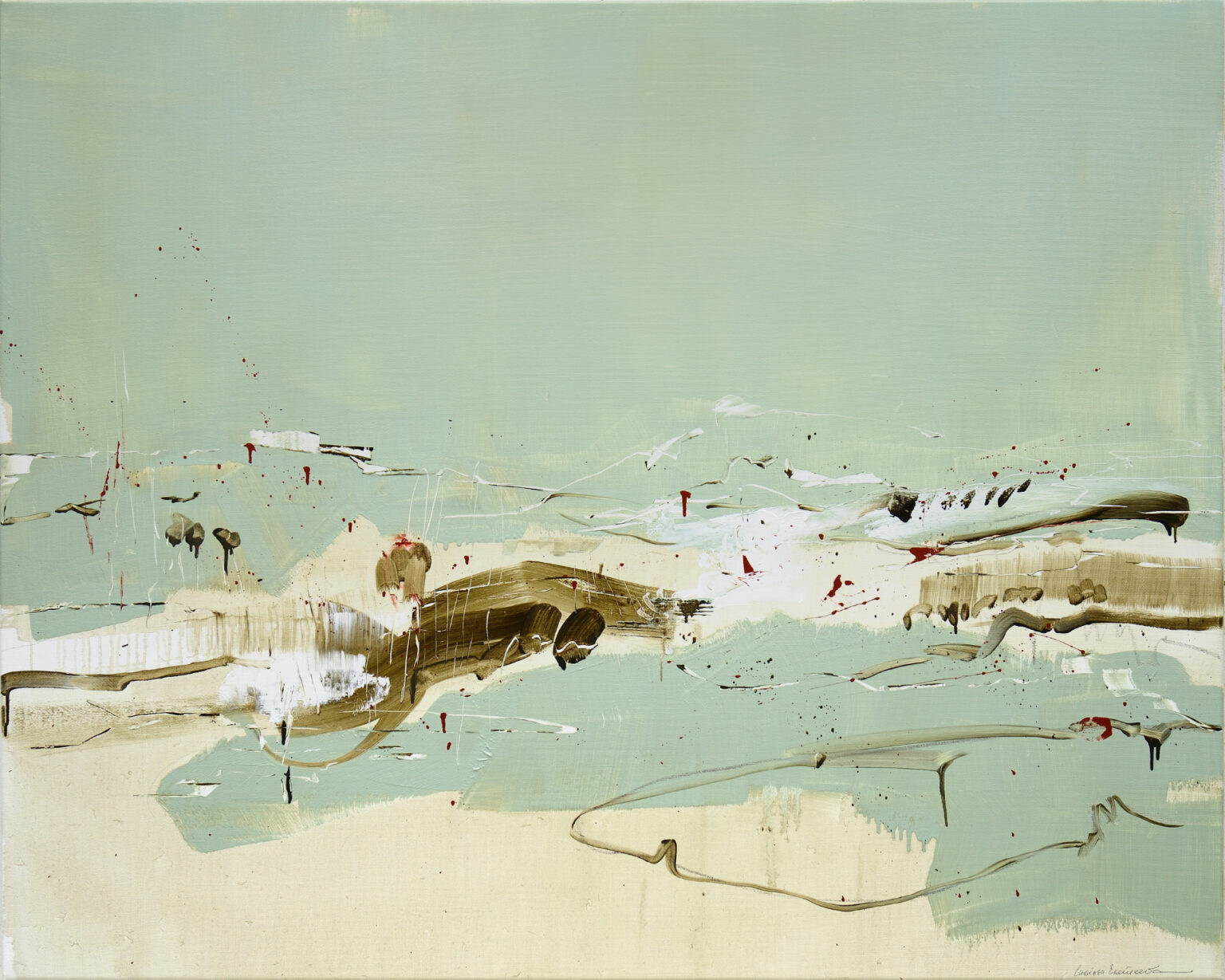 Where yesterday waits, 120 x 150 cm